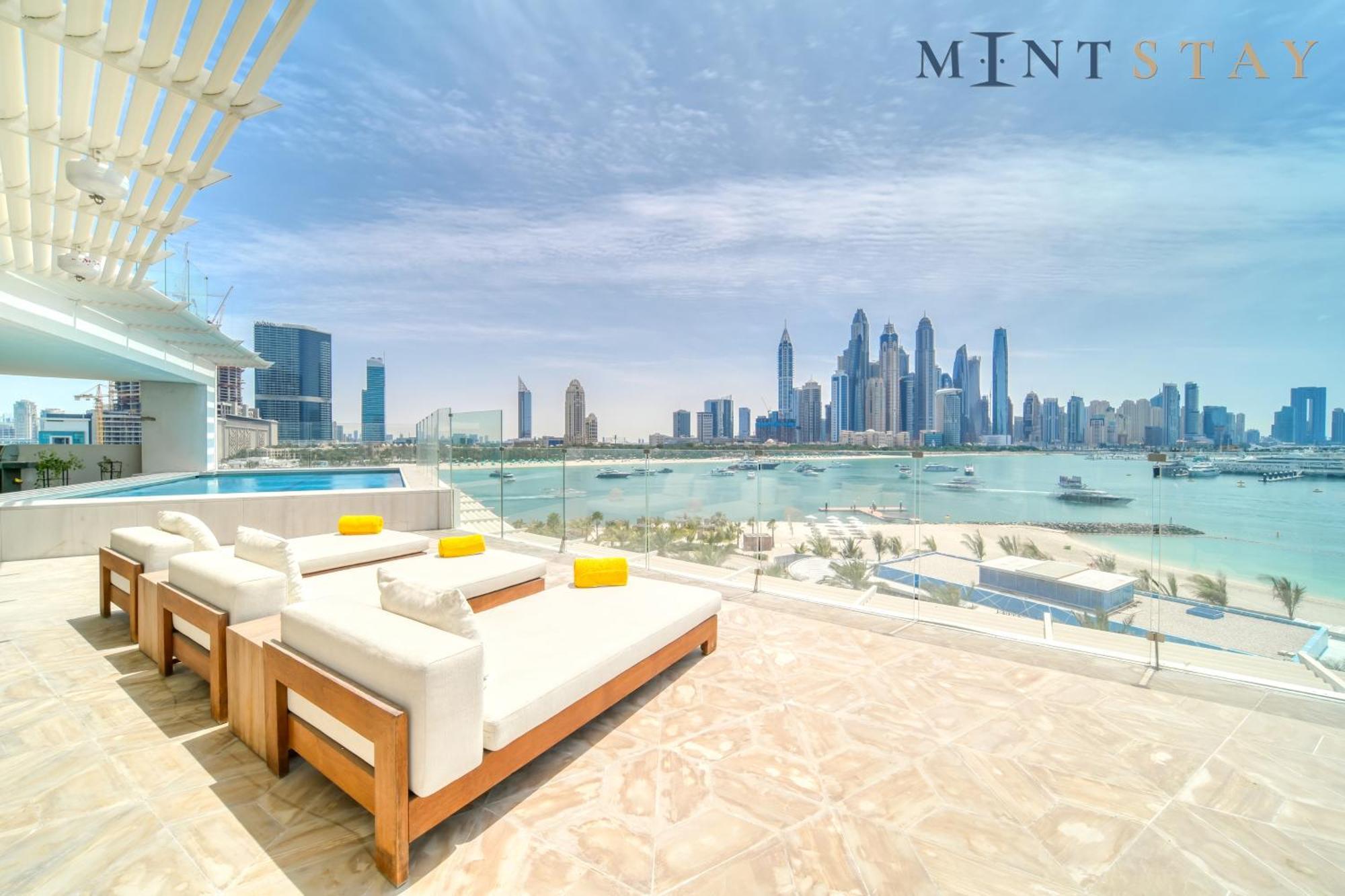 Five Palm Jumeirah Residences - Mint Stay Dubai Exteriör bild